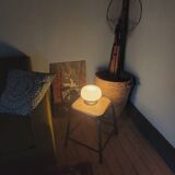 50s opaline table lamp