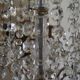 Napoleon III chandelier with crystal pendants, signed Portieux, 19th century.