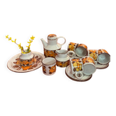 Set of vintage English tableware Summer by 'Midwinter'