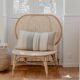 Relax armchair in rattan and canning de balî