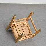 Solid pine chairs, La Cascade Residence, Les Arcs 1600, 1970