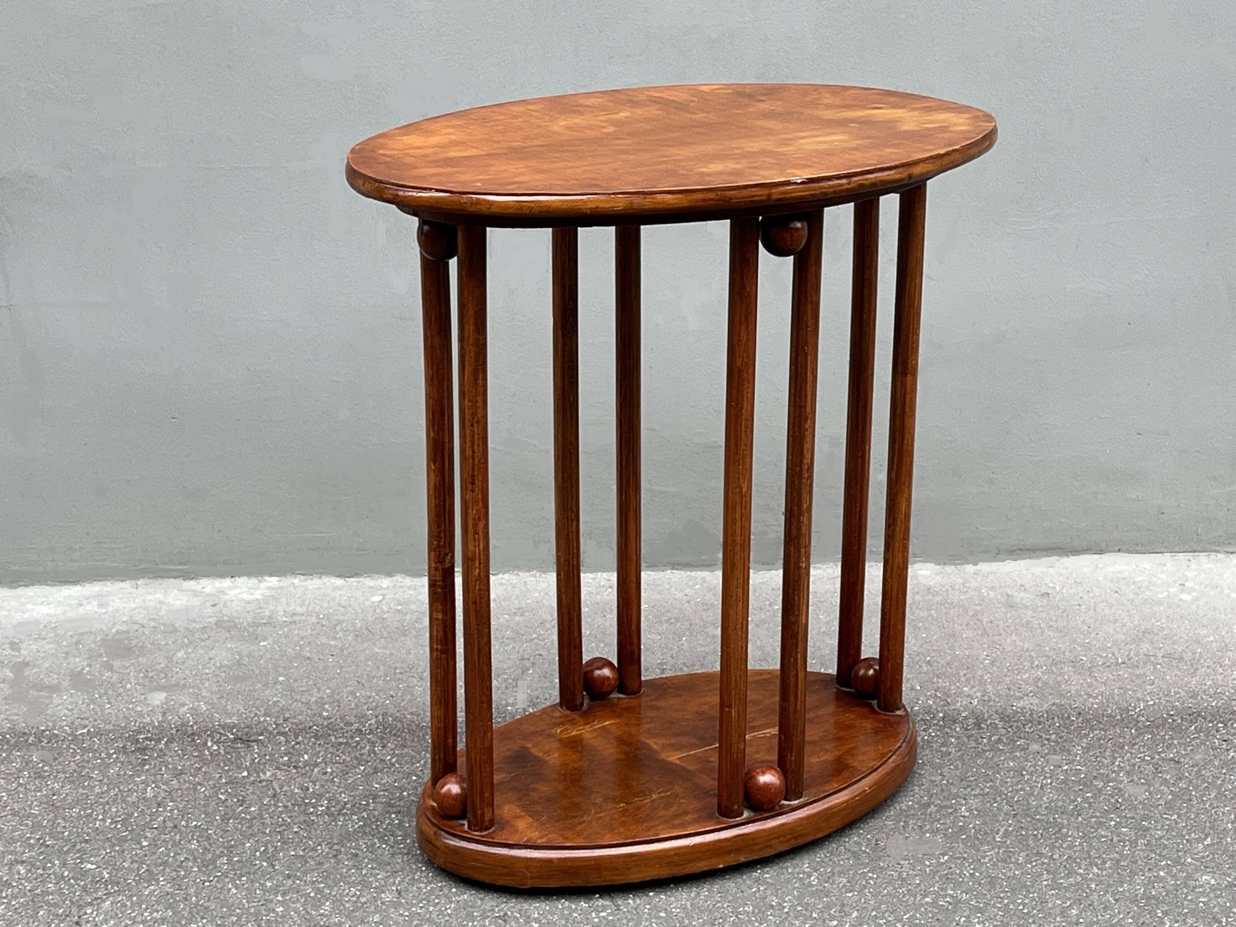 Josef Hoffmann Art Nouveau pedestal table