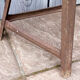 Tabouret industriel en metal