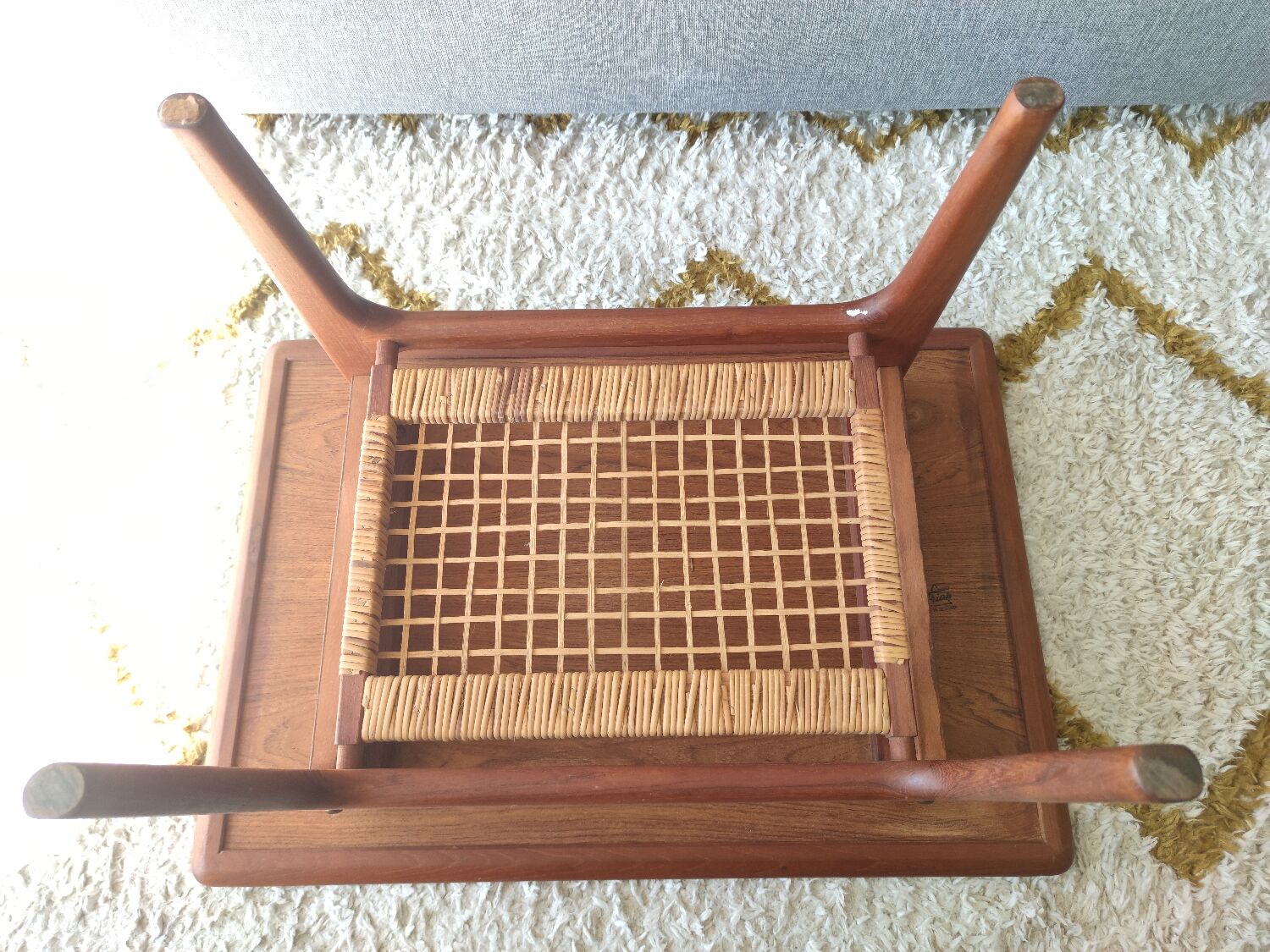 Danish teak side/coffee table Trioh