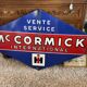 Plaque émaillée, Mac Cormick, ancienne