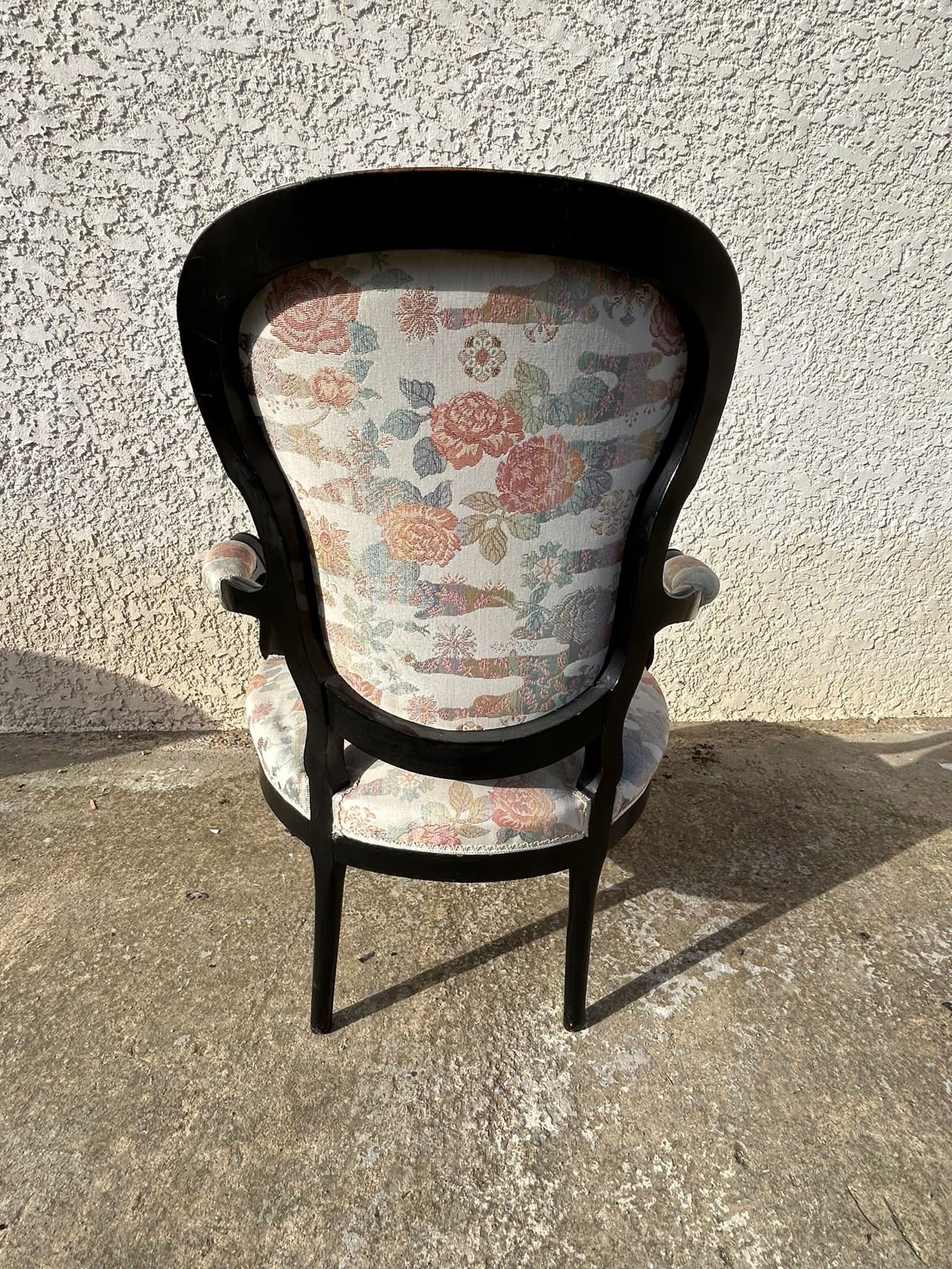 Pair of Voltaire armchairs