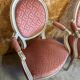 Pair of medallion armchairs