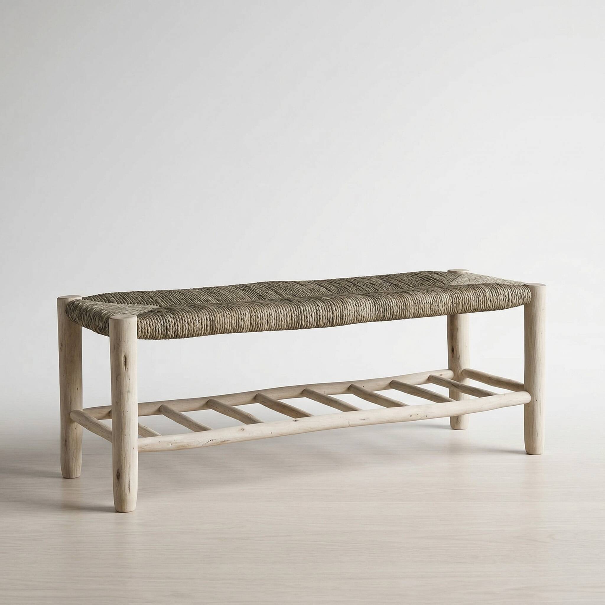 Storage bench, Bohemian bed bench