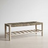 Storage bench, Bohemian bed bench