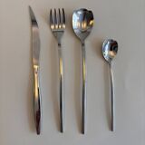 Vintage metal cutlery set