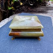Onyx catchall from Italy, 1960s.