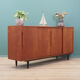Enfilade en teck, design danois, années 1960, production: Danemark