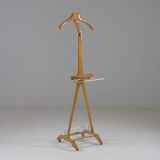 Vintage Italian beech valet by Ico Parisi for Fratelli Reguitti, 1950s