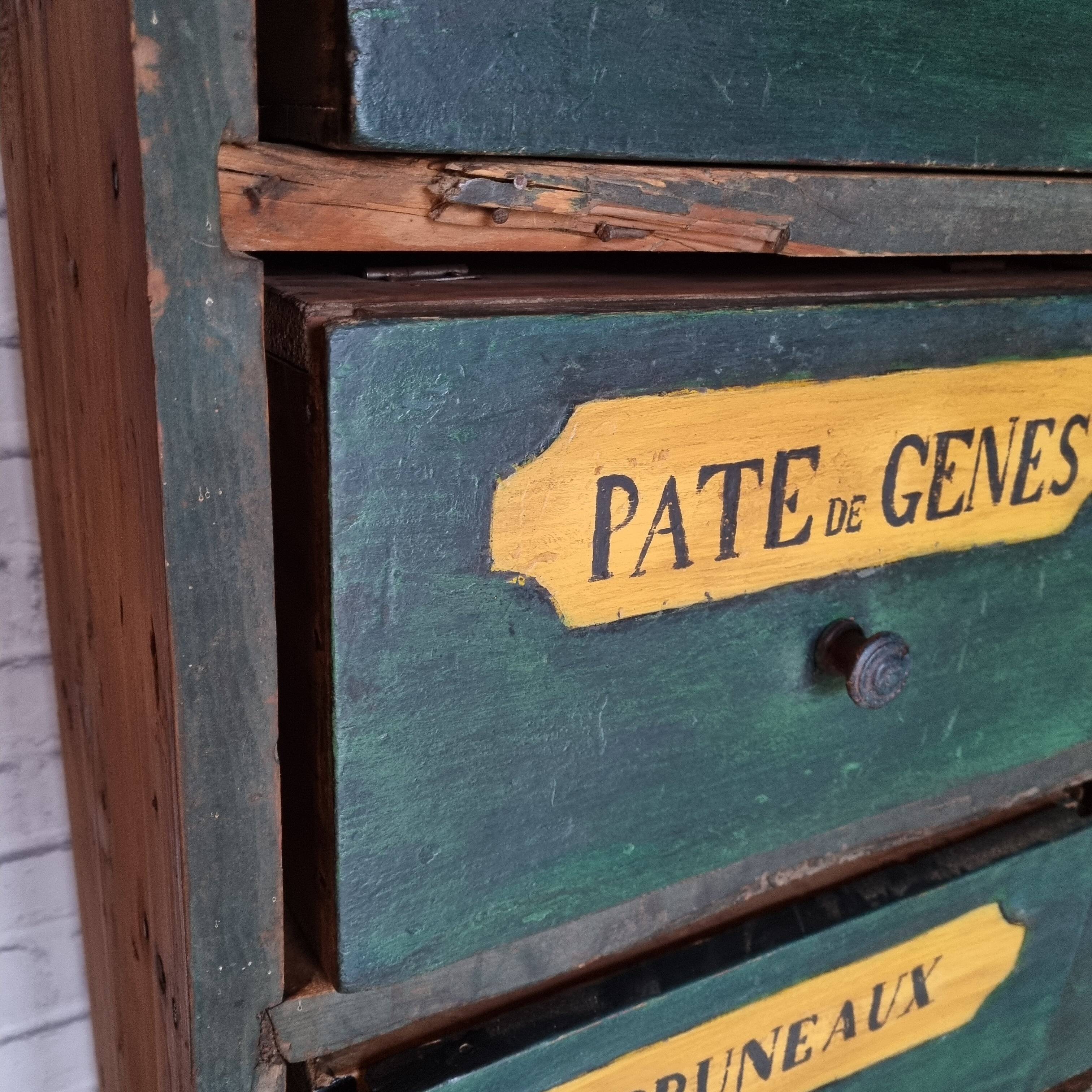 19th century mountain grocery cabinet