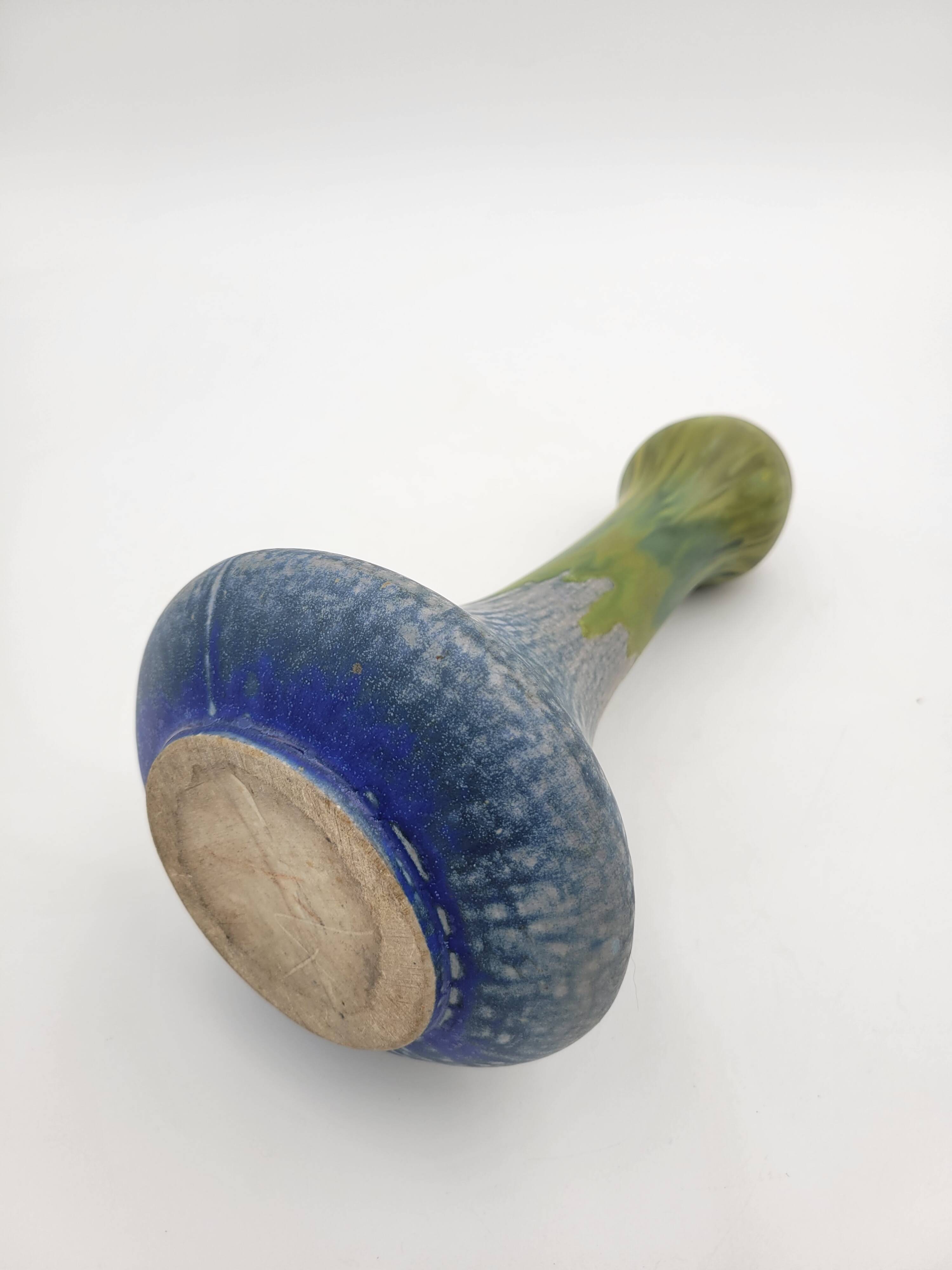 Art Deco stoneware vase Gilbert Metenier