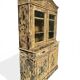 Large two-body sideboard Louis Philippe – blue beige patina