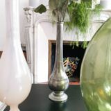 Pale pink glass vase