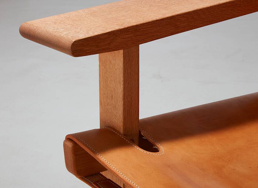 Borge Mogensen Spanish Chair for Fredericia Denmark 1958