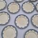 Set of 11 Dessert Plates Ter De Fer Salins Rivoli Model