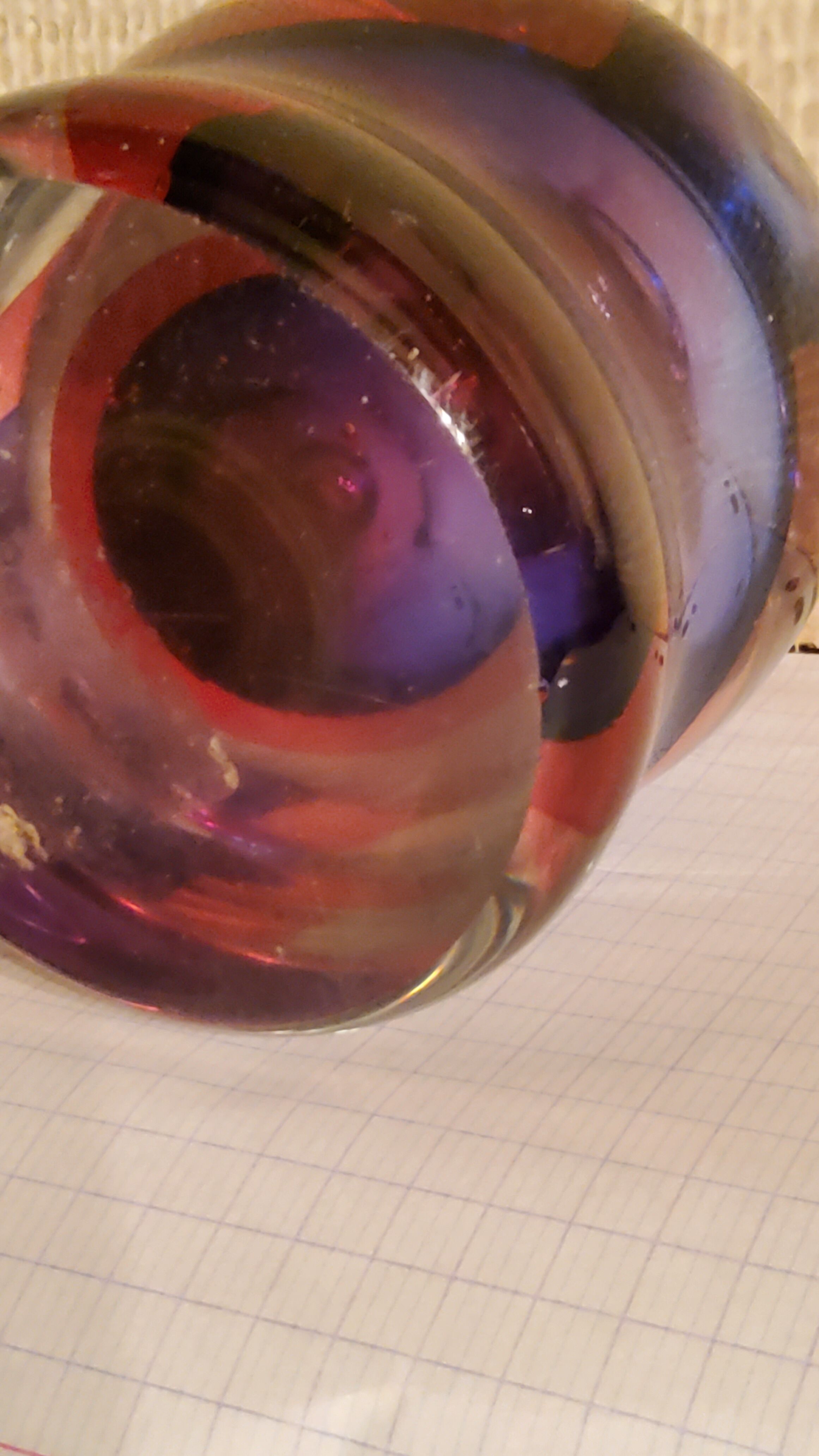 Murano glass vase from the 50s