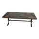 Brutalist slate coffee table, 1960