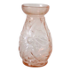 Petit vase à jacynthe en verre moulé, vintage