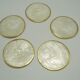 Set de 5 sous-verre en nacre
