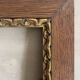 Old wooden frame 31x25cm