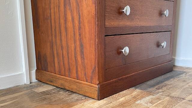 COMMODE Art Déco CHENE Massif