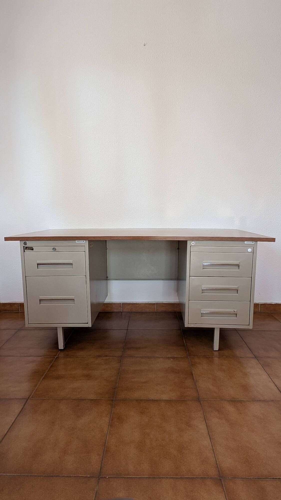 Industrial desk sansen from the 1970s.