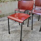 6 chaises gispen 106 université de Delft