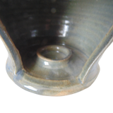 Candlestick gres zoomorph bird