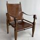 Leather safari armchair by Wilhelm Kienzle for Wohnbedarf, 1950s