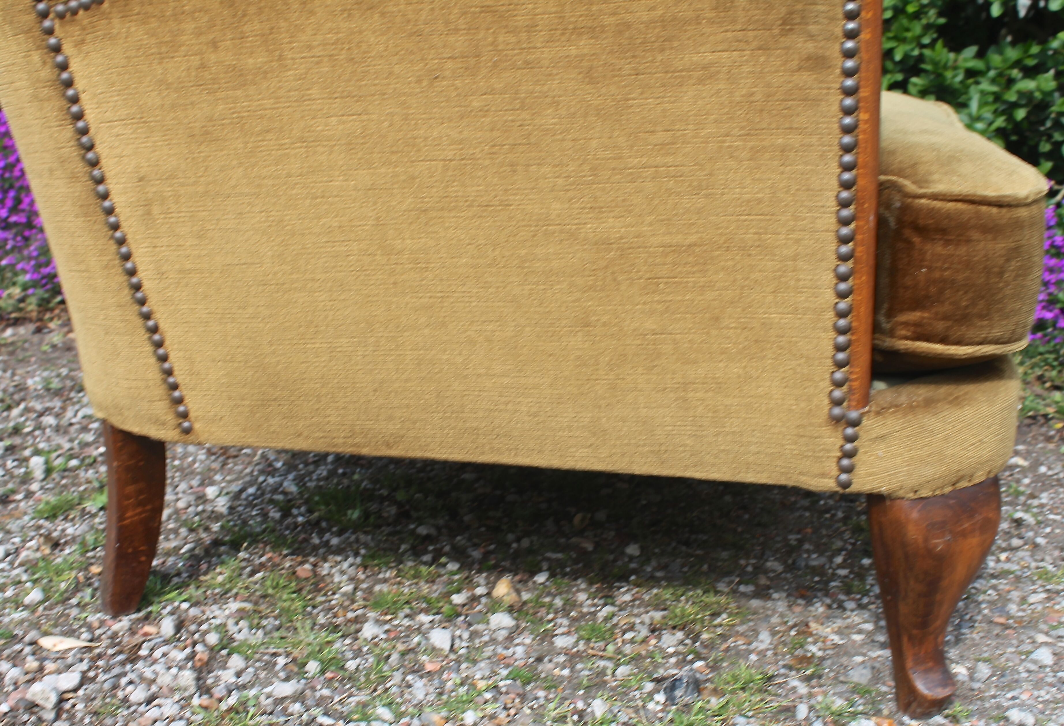 Chauffeuse fauteuil vintage 1950-1960