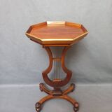 Small Lyre guéridon table, 19th century.