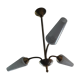 Three-burner chandelier