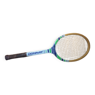 Old DONNAY 600 Tennis Racket Vintage Wood #A366