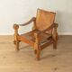 Brutalist Vintage Safari Armchair