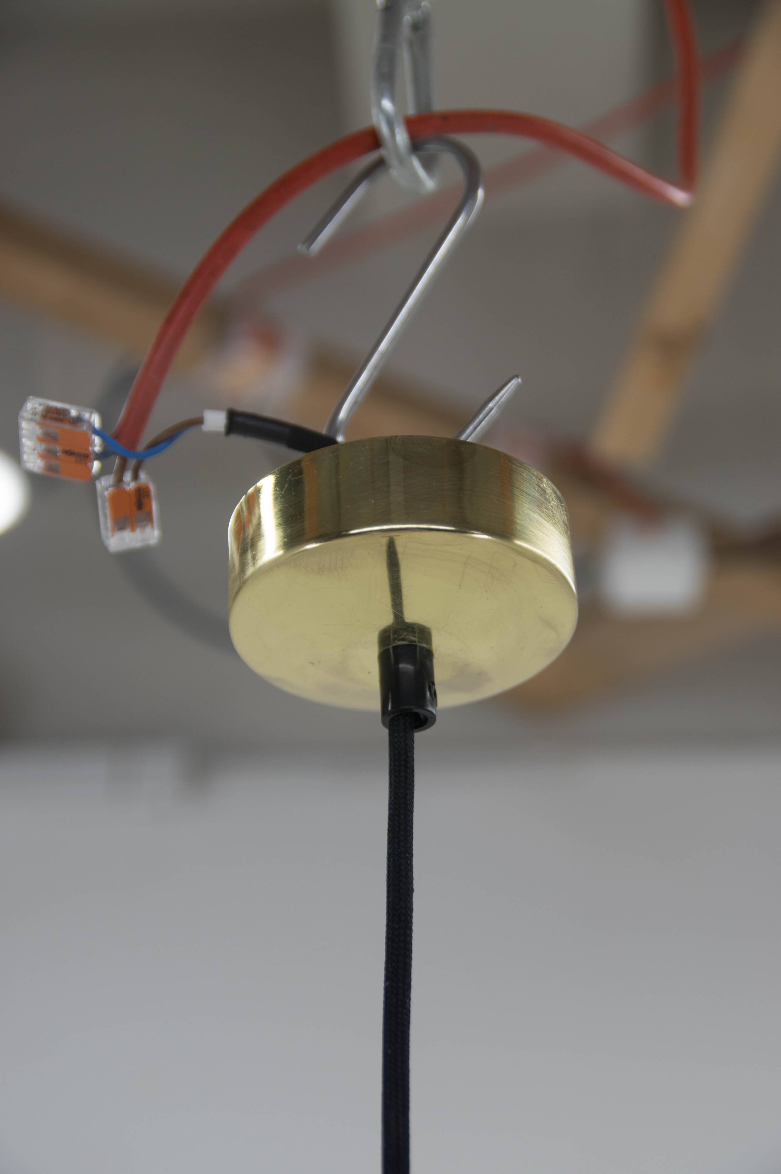 Set of pendant and two wall lights by fagerlund, 1950s