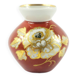 Vase en porcelaine peint à la main de Wallendorf (Allemagne de l’Est, années 1960/70)