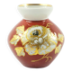 Vase en porcelaine peinte à la main de Wallendorf (Allemagne de l'Est, années 1960/70)