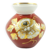 Vase en porcelaine peinte à la main de Wallendorf (Allemagne de l'Est, années 1960/70)