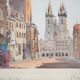 Photo Prague, Old Town Square, gold leaf. 1970-1980