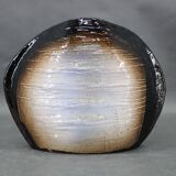 Brutalist ceramic art vase, Czechoslovakia, 1970s