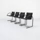 Chaises de salle à manger postmodernes Cirkel Metaform années 1980