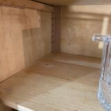 Glass-glazed Parisian wardrobe 1950