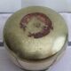 Golden brass vase