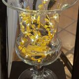 Pair of Medici glass vases