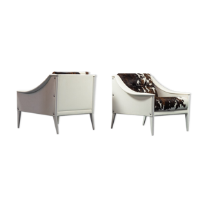 Paire de fauteuils Dezza frau Gio Ponti des années 90