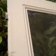 Old translucent glass communication door 82.5x214.2cm